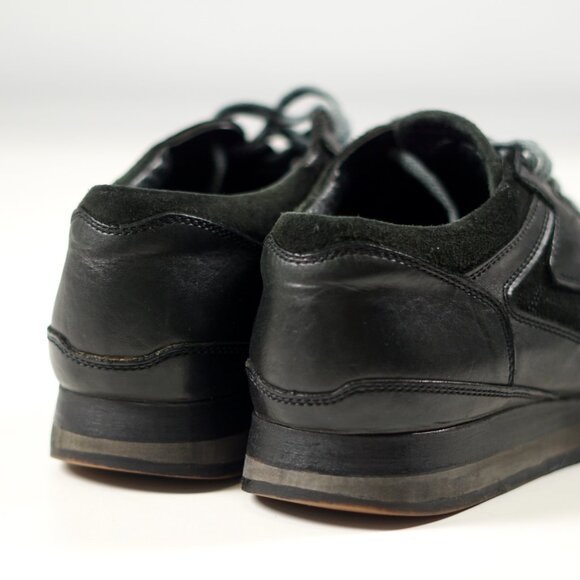 Hender Scheme x Sacai paneled leather/suede runners - Size US 6.5 - Picture 9 of 12